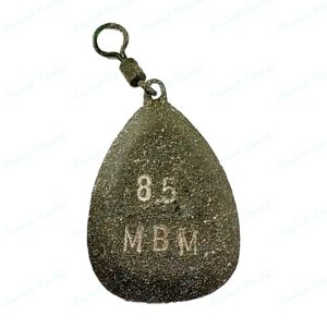 سرب آویز فلت پر ۸۵ گرم سبز استتاری (علفی) | FLAT PEAR LEAD 85 gr