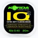 نخ ریسه Korda IQ2 Soft Fluorocarbon سایز ۰.۴۰ میل