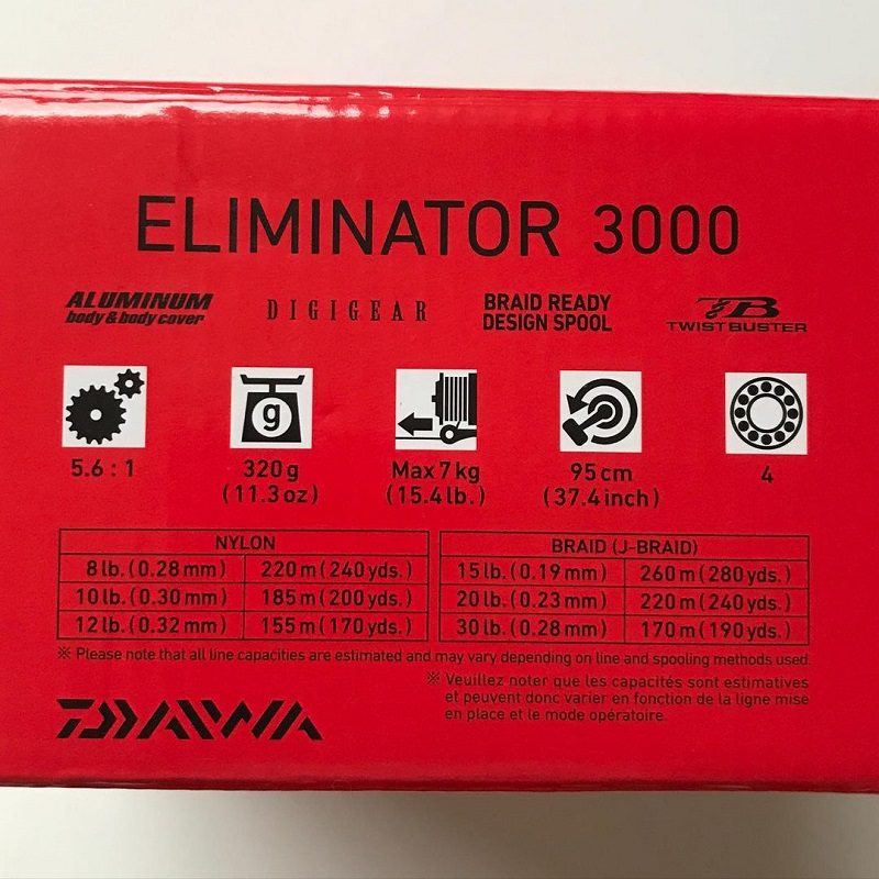 daiwa-eliminator-3000-3 خرید چرخ دایوا الیمینیتور Daiwa Eiminator 21 3000