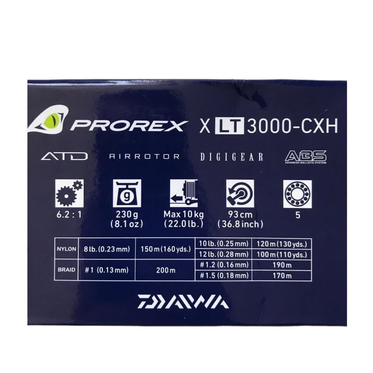 daiwa-prorex-x-lt3000-cxh-5 خرید چرخ دایوا پرورکس ایکس Daiwa Prorex X 18 LT3000-CXH از موکافیشینگ