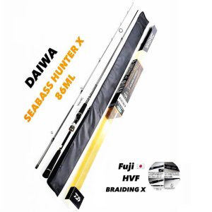 چوب ماهیگیری دایوا سی بس هانتر سالت واتر ۷-۳۵ گرم ۲۶۰ سانت Daiwa Seabass Hunter saltwater X 86ML