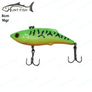 لور استخوانی هانت فیش Hunt Fish طرح پلیکان ۱۶ گرم ۸ سانت تایگر سبز
