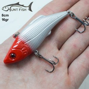 خرید طعمه لور هانت فیش Hunt Fish ردهد نقره ای ۱۶ گرم Pelican